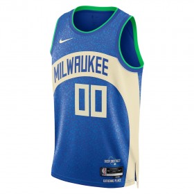 Camiseta Hombre NBA Milwaukee Bucks Personalizadas 2023-24 Nike City Edition Swingman